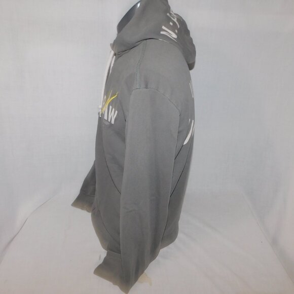 G Star Raw Mens XL Gray Full Zip Hoodie Unaffected Untreated Thunderbolt - Picture 6 of 11